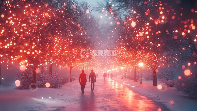 高清大图下载【趣麦麦图】电子圣诞卡片2