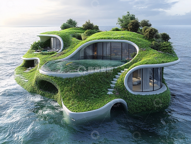 高清大图下载【趣麦麦图】-仿生人住宅8