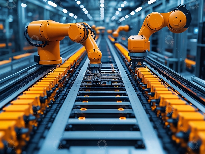 高清大图下载【趣麦麦图】智能无人工厂4