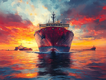 落日货轮1