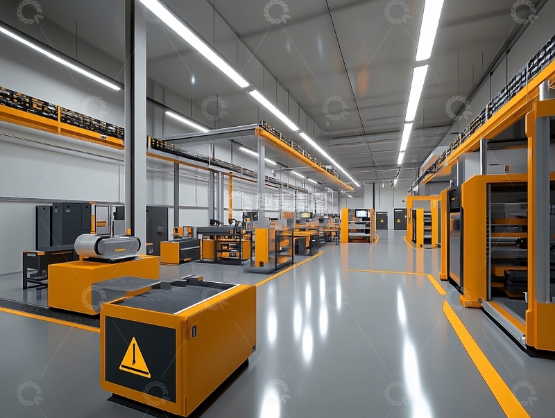 高清大图下载【趣麦麦图】现代车间模型