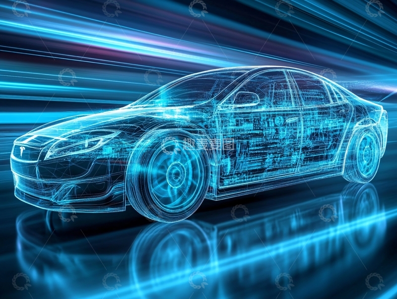 高清大图下载【趣麦麦图】汽车科技背景43