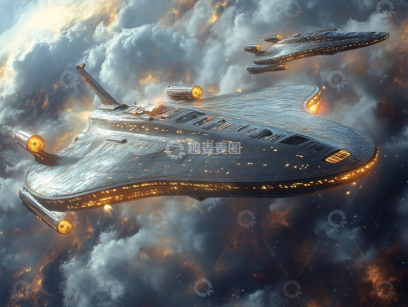 高清大图下载【趣麦麦图】宇宙飞船壁纸64