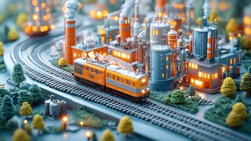 城市交通立体图1