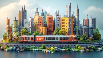 城市交通立体图2