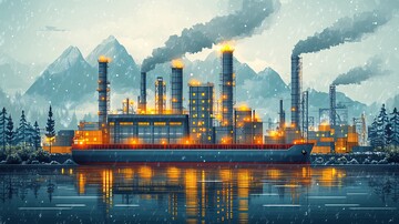 物流链与船运示意1