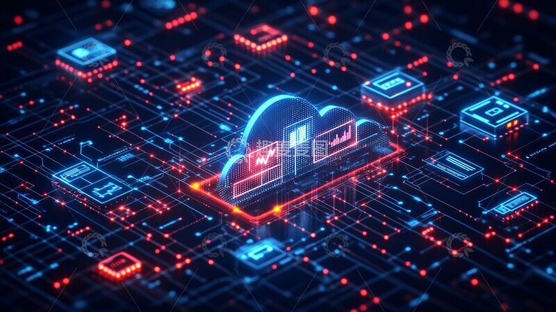 高清大图下载【趣麦麦图】数字营销云网络1