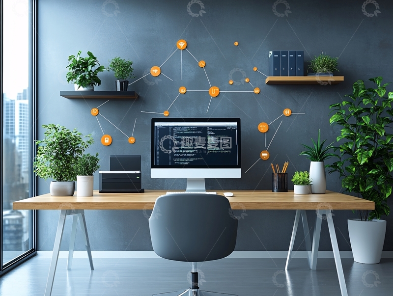 高清大图下载【趣麦麦图】程序员工作室3