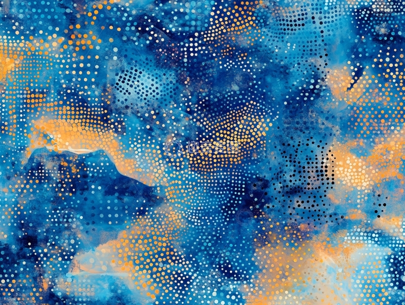 高清大图下载【趣麦麦图】蓝紫色斑点肌理