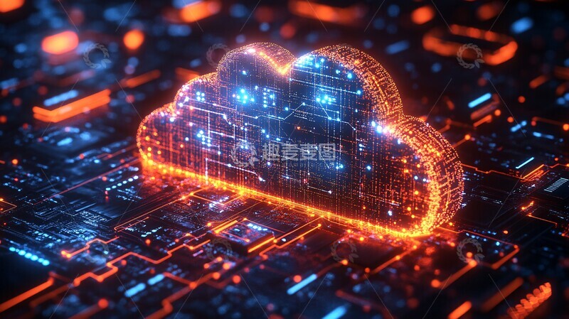 高清大图下载【趣麦麦图】数字营销云网络2