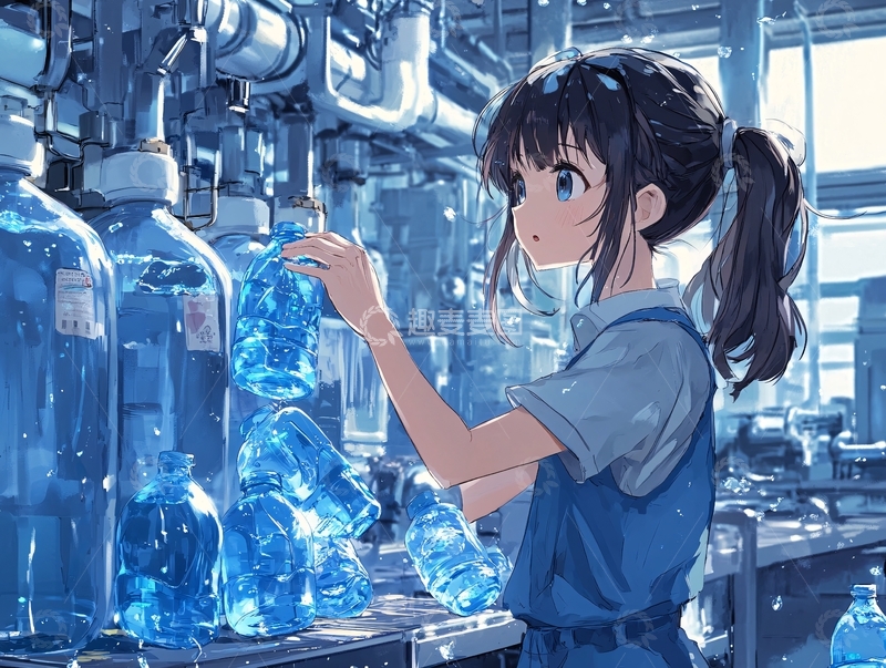 高清大图下载【趣麦麦图】日系平涂