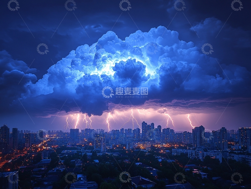 高清大图下载【趣麦麦图】雷霆万钧1