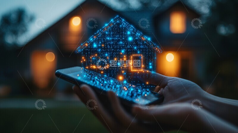 高清大图下载【趣麦麦图】智能家居系统控制