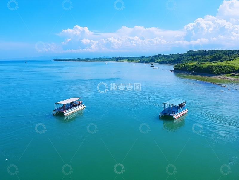 高清大图下载【趣麦麦图】洞庭湖风光航拍1