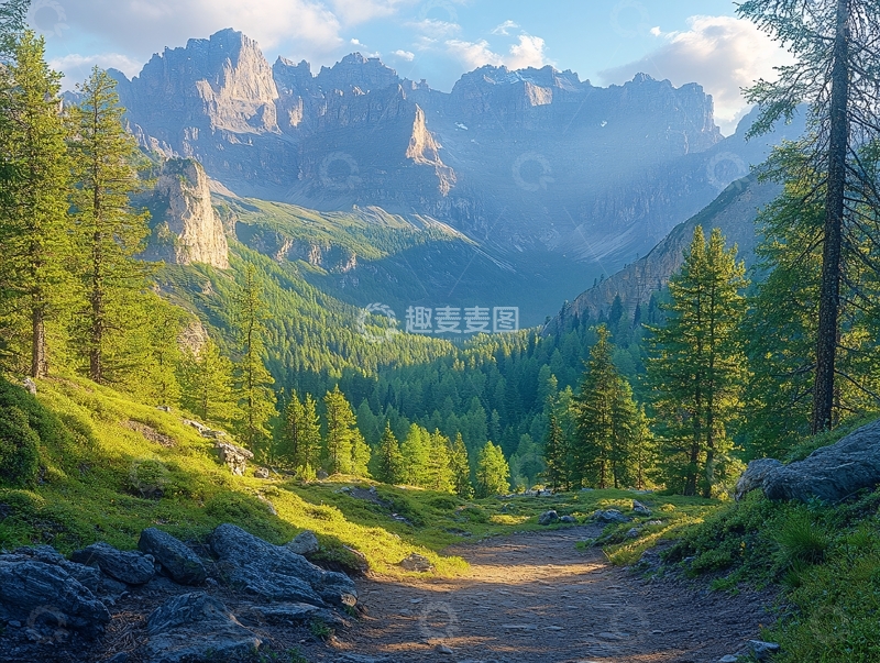 高清大图下载【趣麦麦图】唯美山林风光1