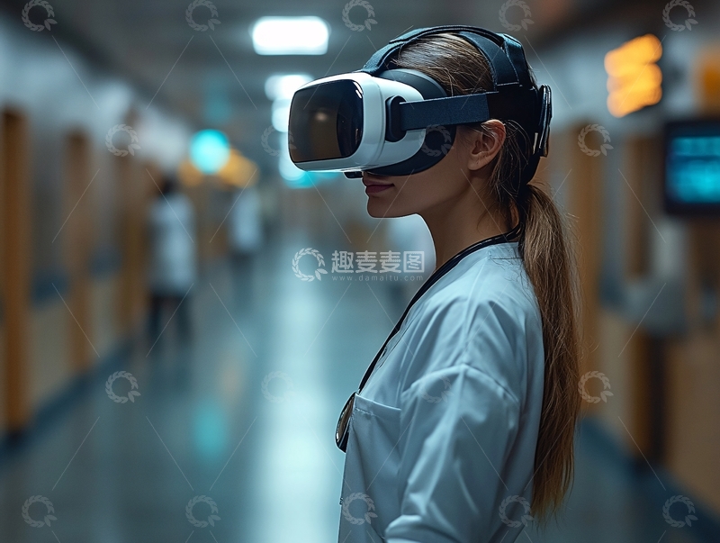 高清大图下载【趣麦麦图】虚拟现实手术3