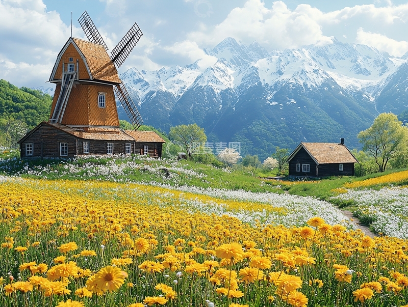 高清大图下载【趣麦麦图】田园风景壁纸11