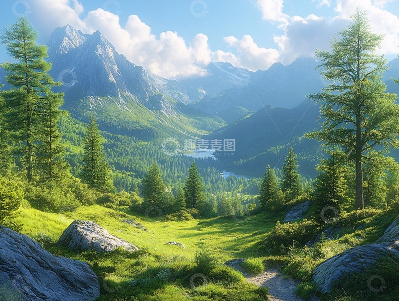 高清大图下载【趣麦麦图】宽屏风景画176