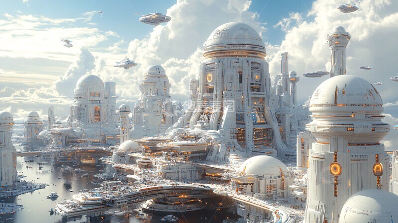 高清大图下载【趣麦麦图】未来城市全景2