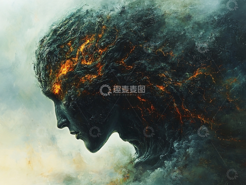 高清大图下载【趣麦麦图】星云与人类7