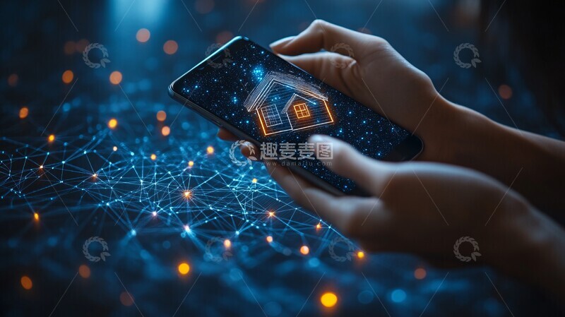 高清大图下载【趣麦麦图】智能家居系统控制3