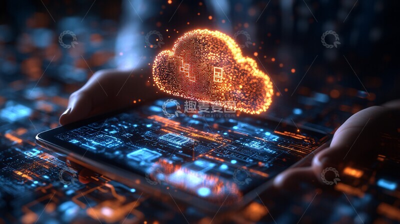 高清大图下载【趣麦麦图】云存储与计算技术3