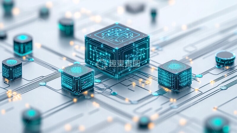 高清大图下载【趣麦麦图】大型模型与小型模型3