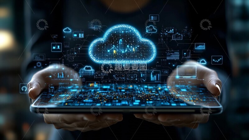 高清大图下载【趣麦麦图】云存储与计算技术1