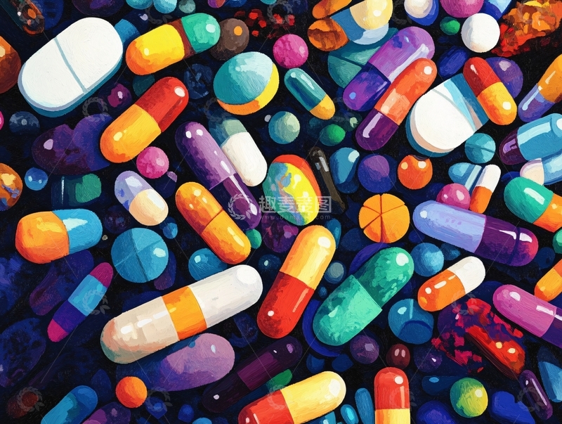高清大图下载【趣麦麦图】胶囊图片素材3