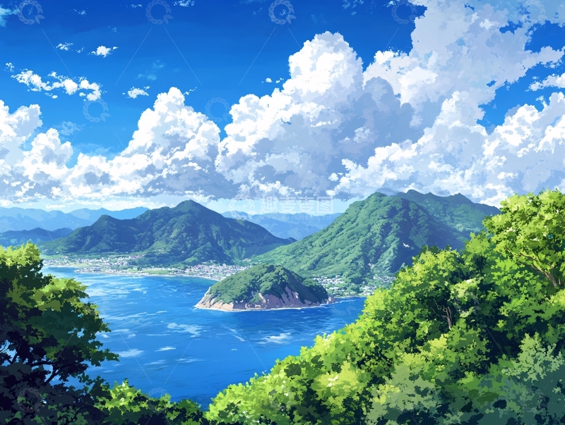 高清大图下载【趣麦麦图】-动漫风景3