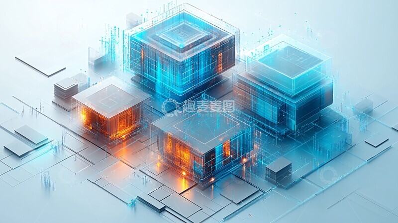 高清大图下载【趣麦麦图】大型模型与小型模型2