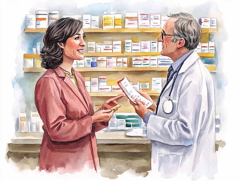 高清大图下载【趣麦麦图】药物治疗与健康管理