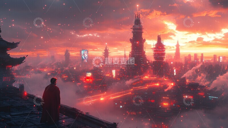 高清大图下载【趣麦麦图】未来能源网络3