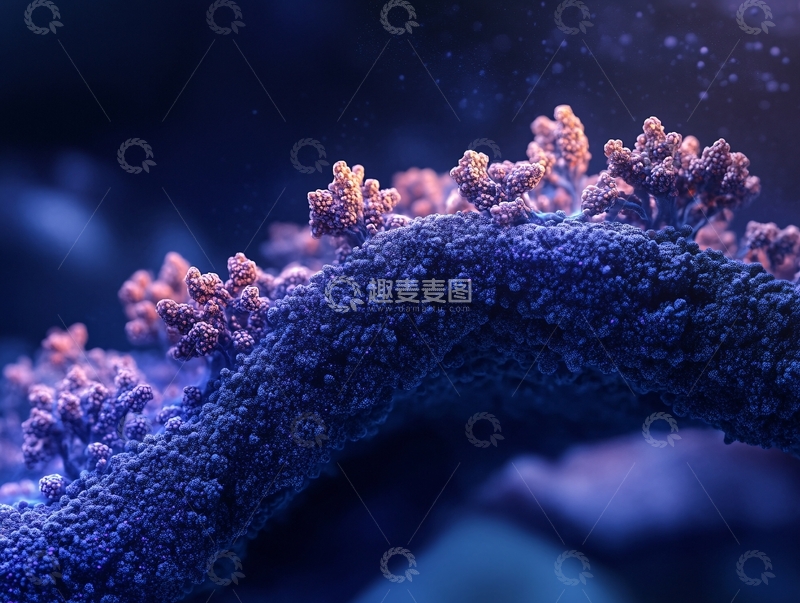 高清大图下载【趣麦麦图】竹节珊瑚特写