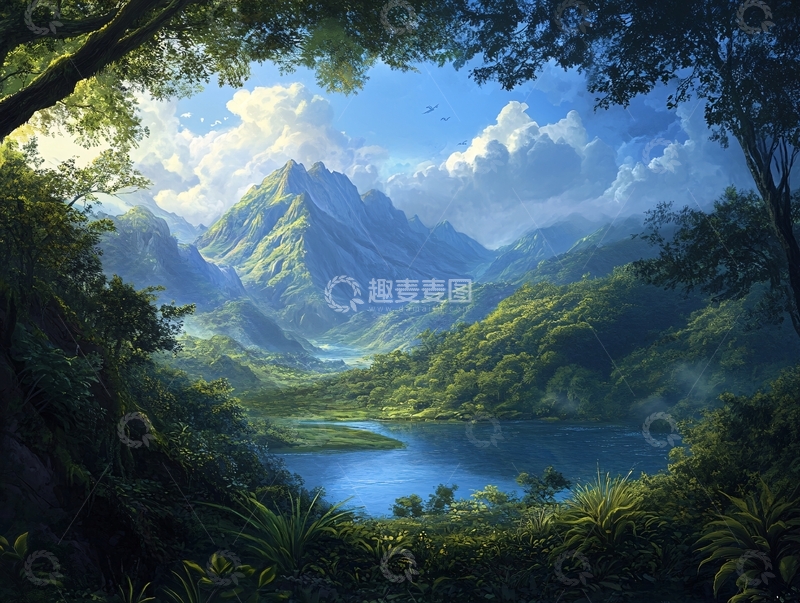 高清大图下载【趣麦麦图】宽屏风景画181