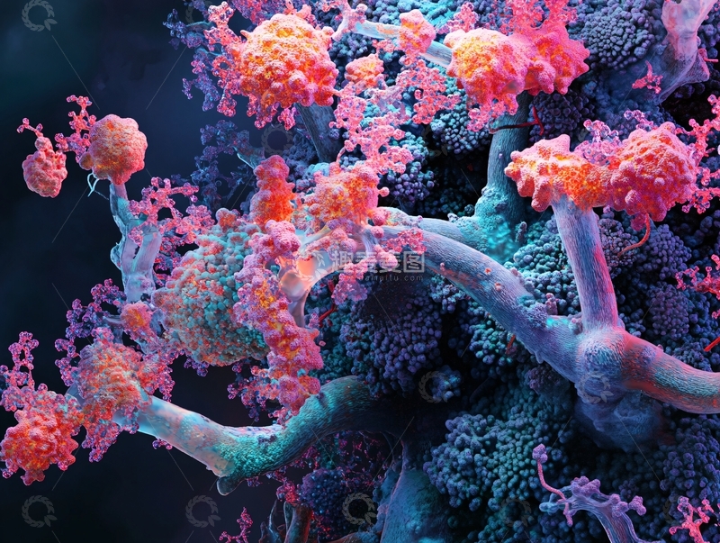 高清大图下载【趣麦麦图】竹节珊瑚特写1