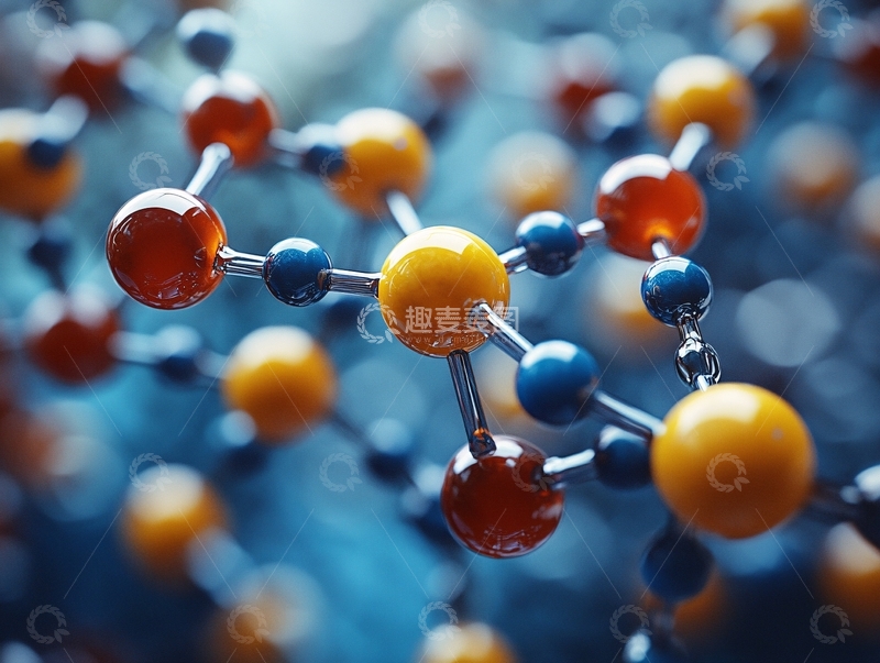 高清大图下载【趣麦麦图】化学生物科技背景9