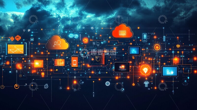 高清大图下载【趣麦麦图】数字设备互联服务