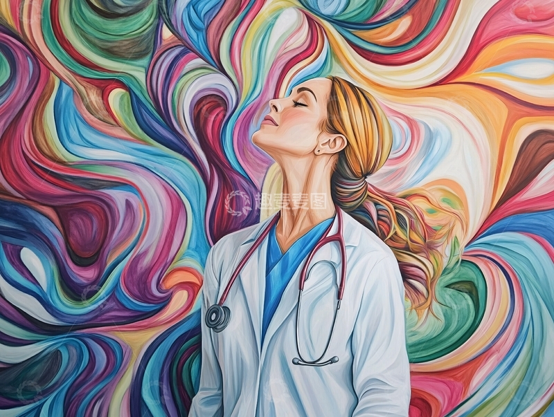 高清大图下载【趣麦麦图】医疗装饰画1