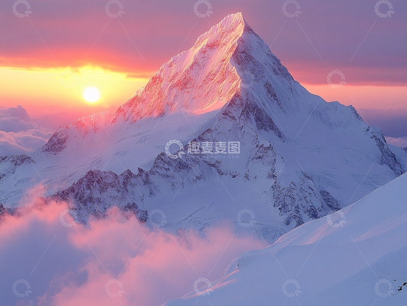 高清大图下载【趣麦麦图】世界著名高峰