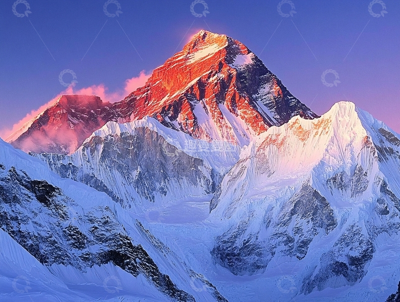 高清大图下载【趣麦麦图】珠峰简介