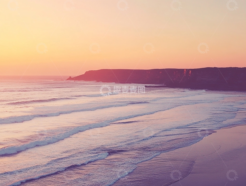 高清大图下载【趣麦麦图】澳洲日落风景