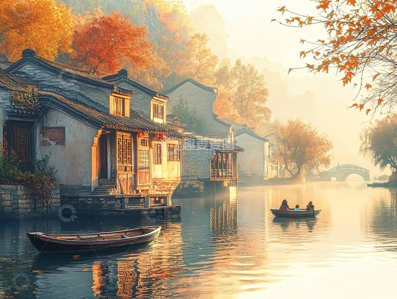 高清大图下载【趣麦麦图】唯美浪漫江南水乡风情14