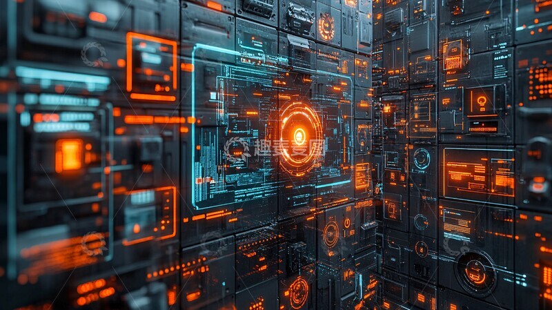 高清大图下载【趣麦麦图】科技与安全交融2