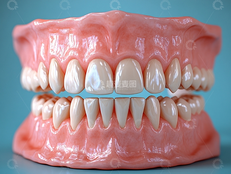 高清大图下载【趣麦麦图】口腔牙齿牙齿模型