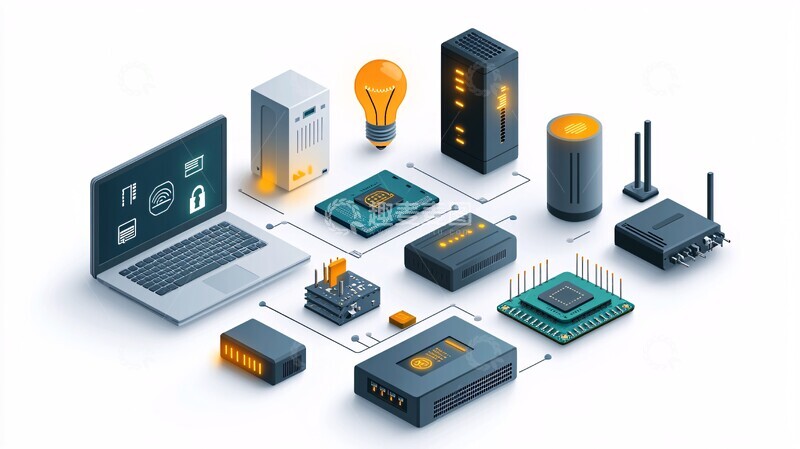 高清大图下载【趣麦麦图】信息安全科技图