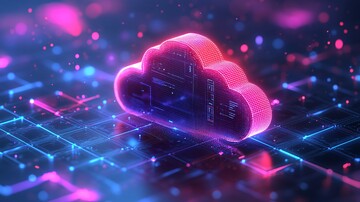 云与服务器服务器背景图形1