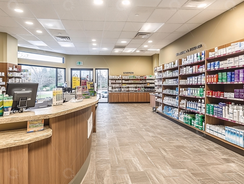 高清大图下载【趣麦麦图】现代药店