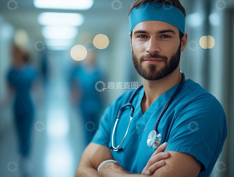 高清大图下载【趣麦麦图】医疗专业人员