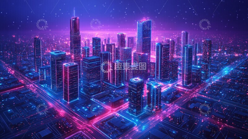 高清大图下载【趣麦麦图】趋势演变趋势时间办公室